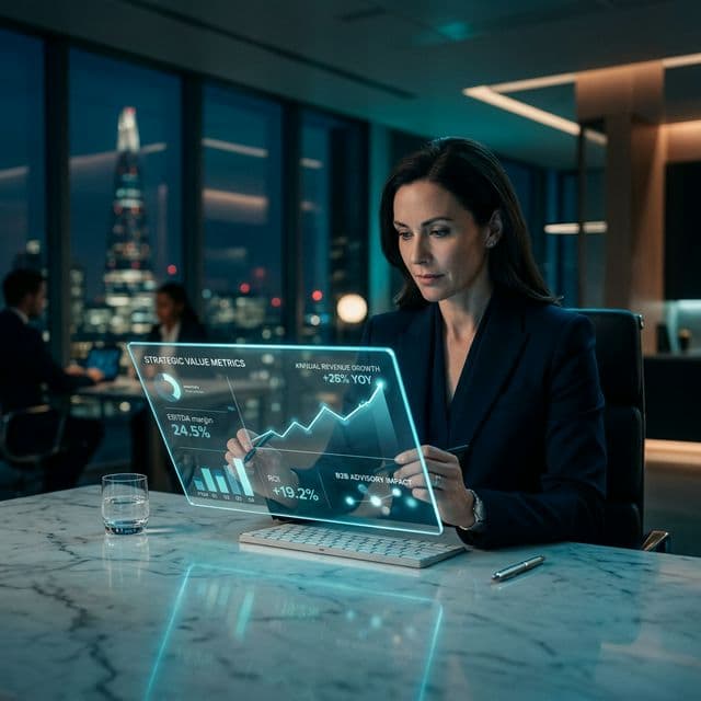 Transparent corporate pricing and value metrics